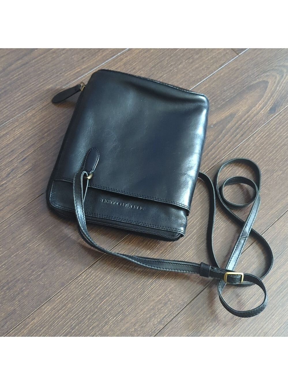 Derek Alexander CENTRAL PARK Small Two Sided Zipped Cross-body Bag - Picture 4 of 11